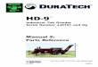 HD-9 PARTS REFERENCE MANUAL - East-Can