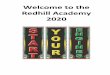 Welcome to the Redhill Academy 2020