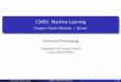 CS456: Machine Learning