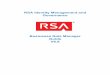 RSA Identity Management and Governance
