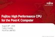 Fujitsu High Performance CPU for the Post-K ... - ssken.gr.jp