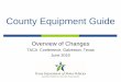 County Equipment Guide