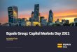 Equals Group: Capital Markets Day 2021