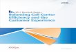 2011 Research Report Balancing Call Center Efficiency and 