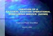 CREATION OF A NATIONAL AVIATION OPERATIONAL …