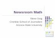 Newsroom Math - ibiblio.org