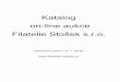 Katalog on-line aukce Filatelie Stošek s.r.o