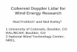 Coherent Doppler Lidar for Wind Energy Research