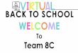 WELCOME To Team 8C