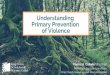 Understanding Primary Prevention of Violence
