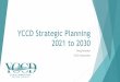 YCCD Strategic Planning 2021 to 2030