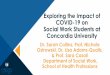Exploring the Impact of COVID-19 on Social Work Students 
