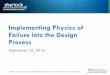 Implementing Physics of Failure into the Design Process