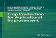Crop Production for Agricultural ementvImpro