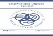 GRADUATE STUDENT HANDBOOK FALL 2020