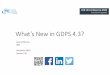 What’s New in GDPS 4.3?