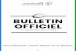 Saison 2021/2022 Bulletin Officiel n°17 du 09/12/21