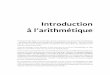 Introduction à l’arithmétique - Unitheque