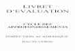 LIVRET D’EVALUATION - Académie de Corse