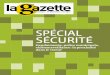 SPÉCIAL SÉCURITÉ - La Gazette des Communes
