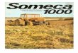 Dépliant publicitaire tracteur SOMECA 1000