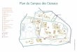 Plan du Campus des Cézeaux - Université Clermont Auvergne