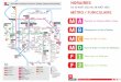 Plan Métro Tramway Funiculaire / Subway Tramway Funicular Map