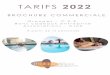 TARIFS 2022