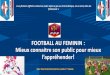 FOOTBALL AU FEMININ - DISTRICT DE VENDEE DE FOOTBALL