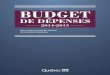 Budget de dépenses 2014-2015 - Plans annuel de gestion des 