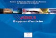 Rapport d'activit. 2003 - Apij