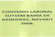 Convenio Laboral 2008 - oromapas.gob.mx