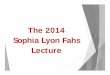 2014 Fahs Lecture Powerpoint