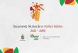 Documento Técnico de la Política Pública 2022 - 2041