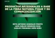 PRODUCTOS ARTESANALES A BASE DE LA FIBRA NATURAL …