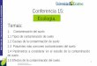 Conferencia 15: Ecología. Temas