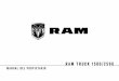 2018 RAM 1500/2500 Truck Owner's Manual
