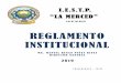 REGLAMENTO INSTITUCIONAL - Iestp La Merced