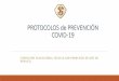 PROTOCOLOS de PREVENCIÓN COVID-19