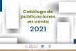 Catálogo de publicaciones en venta 2021
