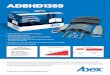 Abex Air Disc Brake Pad ADBHD1369 Flyer
