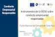 Conducta Empresarial Responsable Instrumentos de la OCDE 