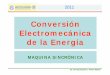 Conversión Electromecánica de la Energía