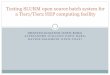 Testing SLURM open source batch system for a Tier1/Tier2 