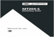 Instruction manual MT204-S ES - SyncForce