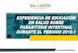 EXPERIENCIA DE EDUCACIÓN EN SALUD SOBRE PARASITOSIS 