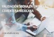 VALIDACIÓN SBDNA EN EMPRESA CEMENTERA MEXICANA