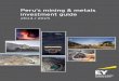 Peru’s mining & metals investment guide