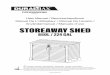 StoreAway Shed 850L UM Updated