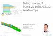 Getting more out of PLAXIS 2D and PLAXIS 3D: Workflow Tips
